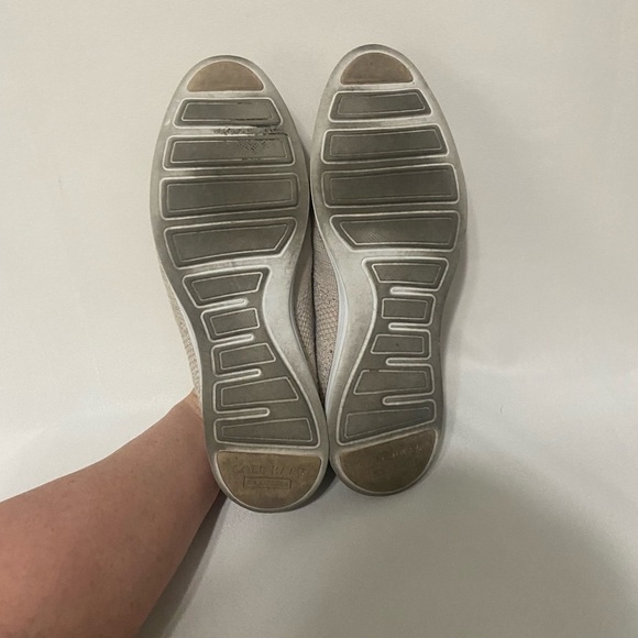 Cole Haan EUC zerogrand wingtip oxford metallic dress sneakers size 8 - Picture 5 of 9
